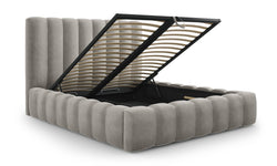 Bed frame Gina velvet met opbergruimte