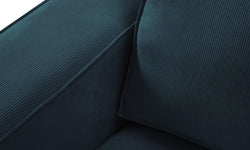 Chaise Longue Carlo links ribstof