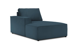 Chaise Longue Carlo links ribstof