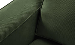 Chaise Longue Carlo links ribstof
