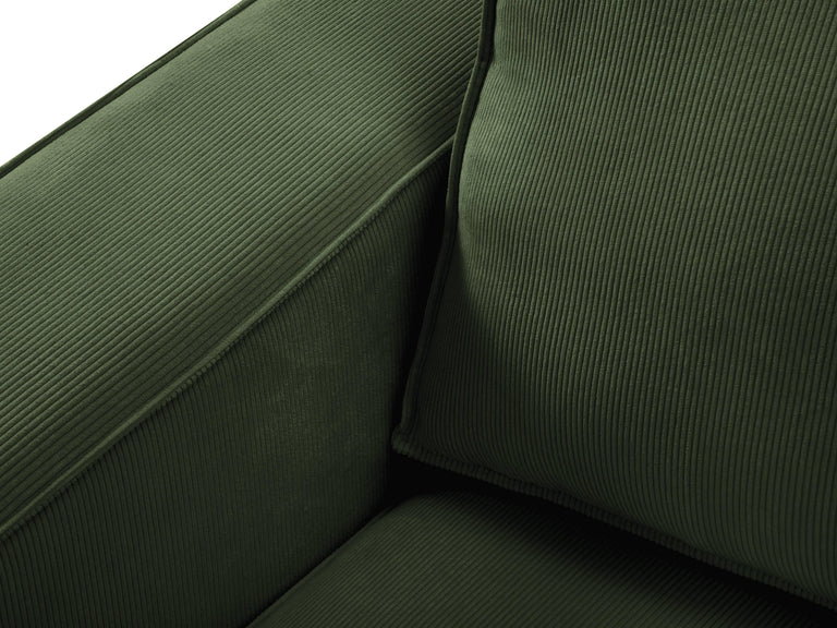Chaise Longue Carlo links ribstof