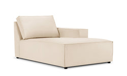 Chaise Longue Carlo rechts ribstof