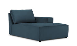 Chaise Longue Carlo rechts ribstof