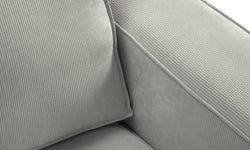 Chaise Longue Carlo rechts ribstof