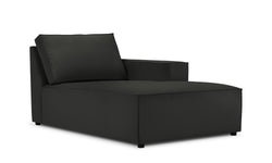 Chaise Longue Carlo rechts ribstof