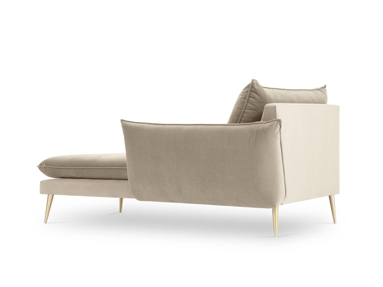 Chaise Longue Elio rechts velvet