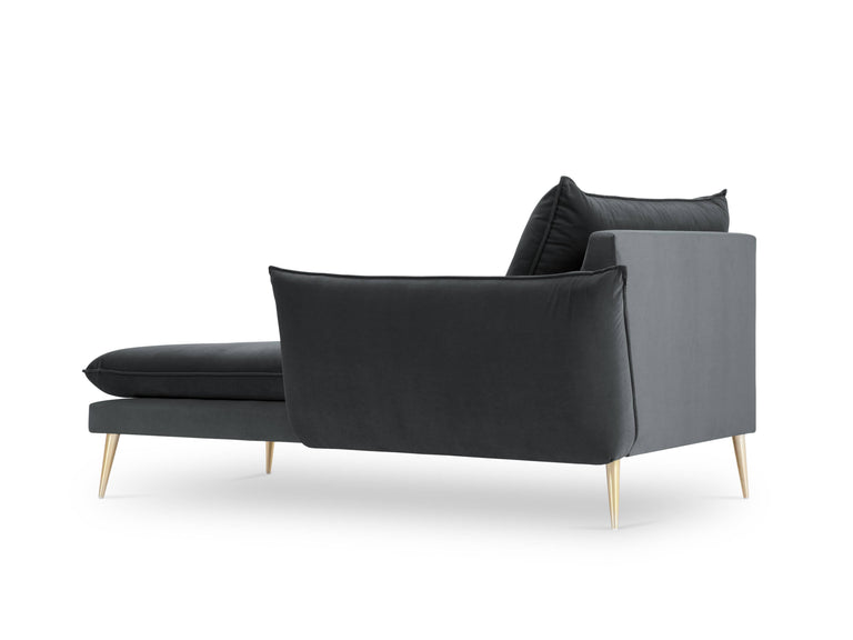 Chaise Longue Elio rechts velvet