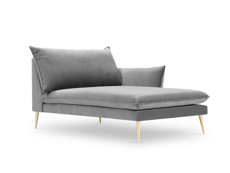 Chaise Longue Elio rechts velvet