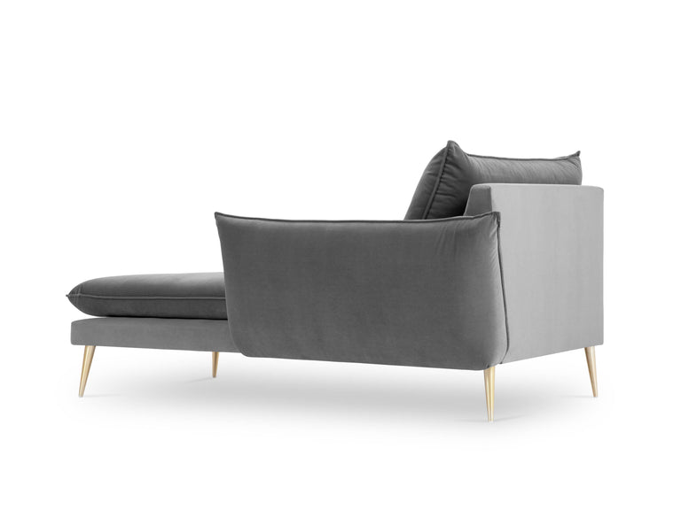 Chaise Longue Elio rechts velvet