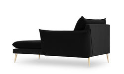 Chaise Longue Elio rechts velvet