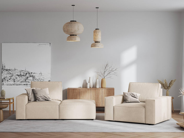 Fauteuil Carlo ribstof