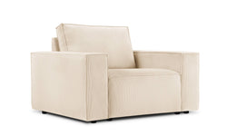 Fauteuil Carlo ribstof