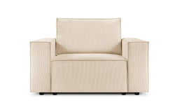 Fauteuil Carlo ribstof