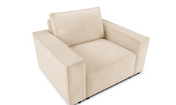 Fauteuil Carlo ribstof