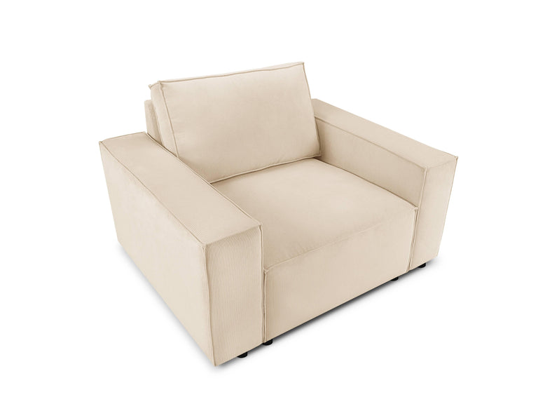 Fauteuil Carlo ribstof