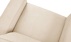 Fauteuil Carlo ribstof