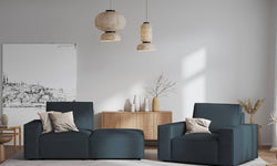 Fauteuil Carlo ribstof