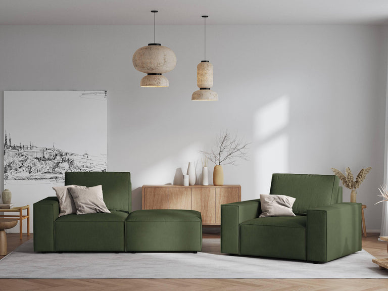 Fauteuil Carlo ribstof
