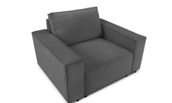 Fauteuil Carlo ribstof