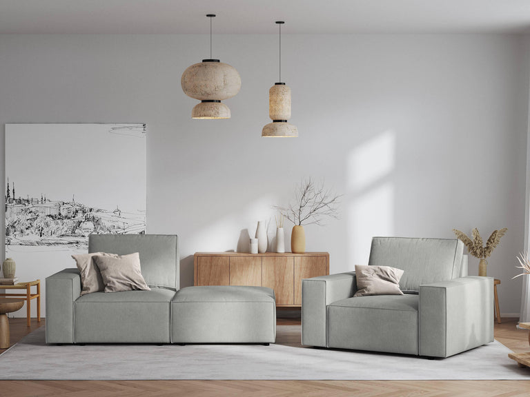 Fauteuil Carlo ribstof