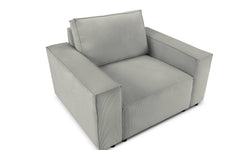 Fauteuil Carlo ribstof