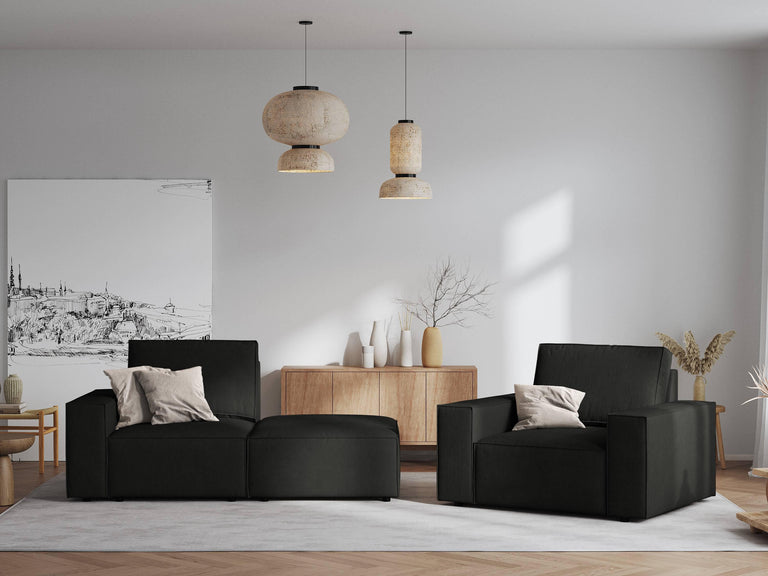 Fauteuil Carlo ribstof