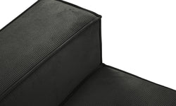 Fauteuil Carlo ribstof