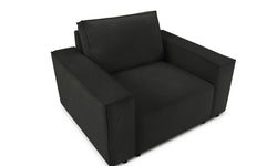 Fauteuil Carlo ribstof