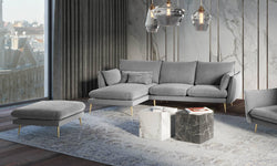 Hocker Elio velvet