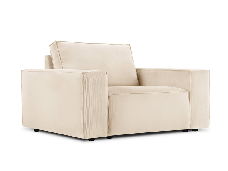 Loveseat Carlo ribstof