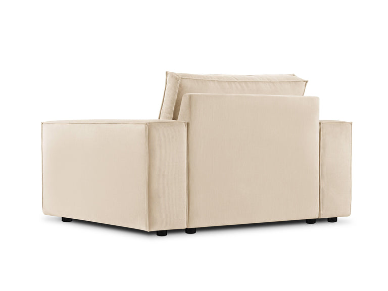 Loveseat Carlo ribstof