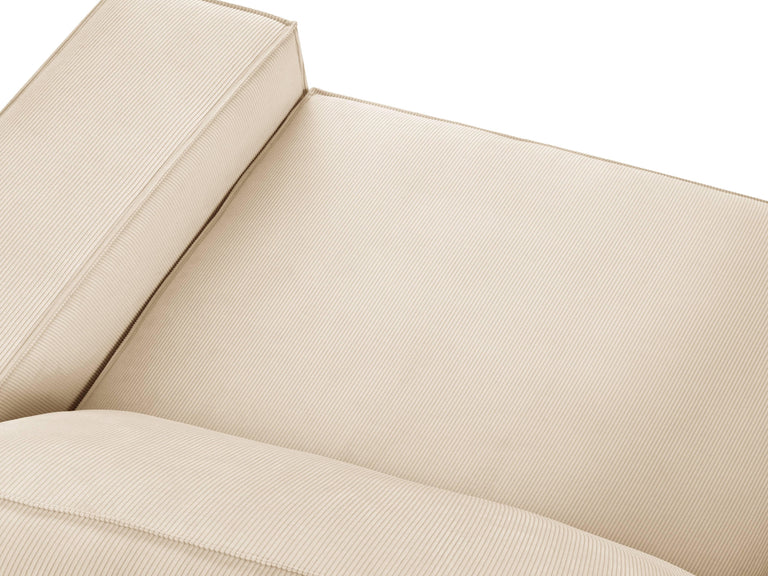 Loveseat Carlo ribstof