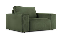 Loveseat Carlo ribstof