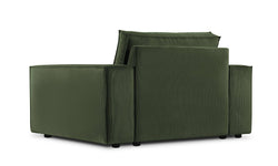 Loveseat Carlo ribstof