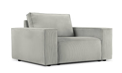 Loveseat Carlo ribstof