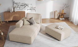 Hocker Carlo ribstof