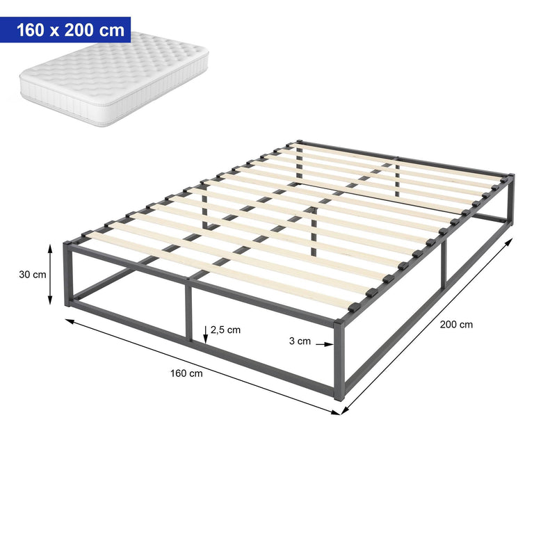 Bedframe Peter 160 x 200 cm