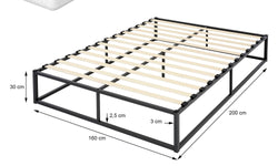 Bedframe Peter 160 x 200 cm