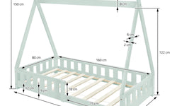 Kinderbed Tipi