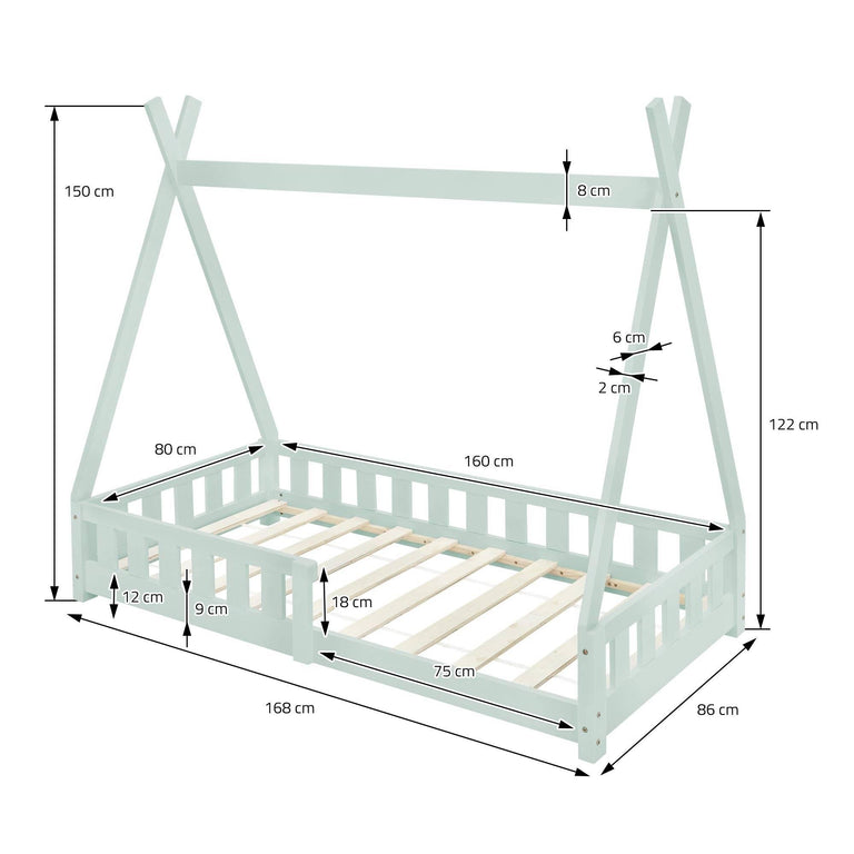 Kinderbed Tipi