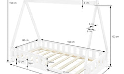 Kinderbed Tipi
