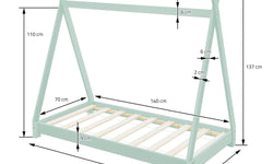 Kinderbedframe Tipi