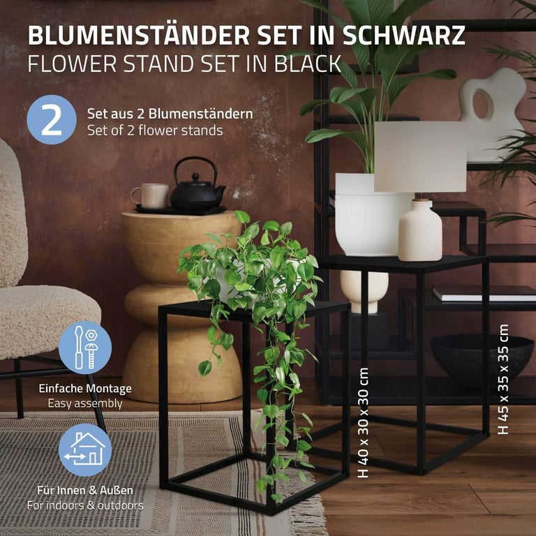 Set van 2 plantenhouders Olga
