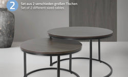 Set van 2 salontafels Martha