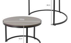 Set van 2 salontafels Martha