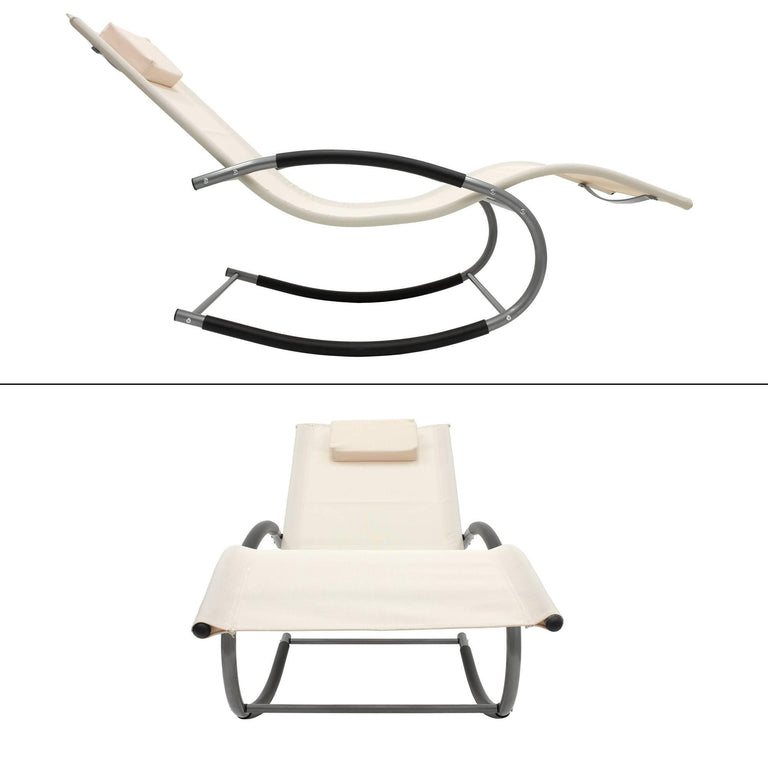 Set van 2 schommelstoelen Loeka