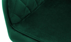 Set van 4 eetkamerstoelen Sanders velvet