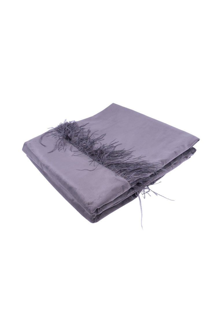 Set van deken en Sierkussen Feathers