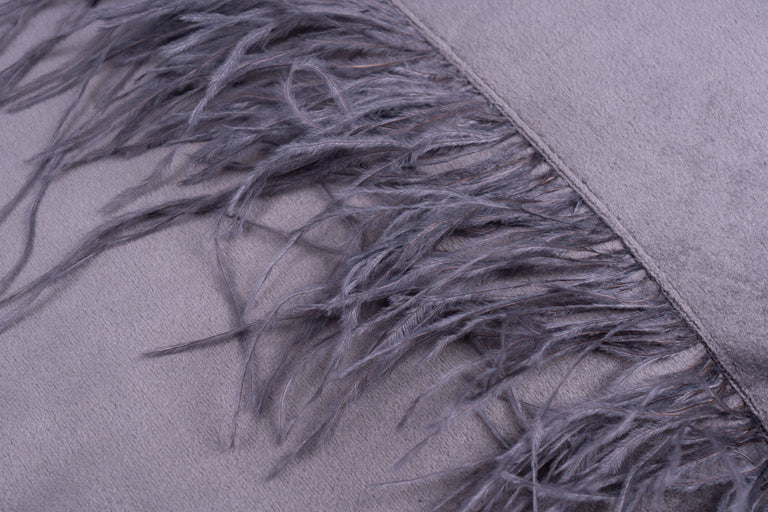 Set van deken en Sierkussen Feathers
