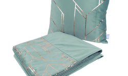 Set van deken en Sierkussen Flow